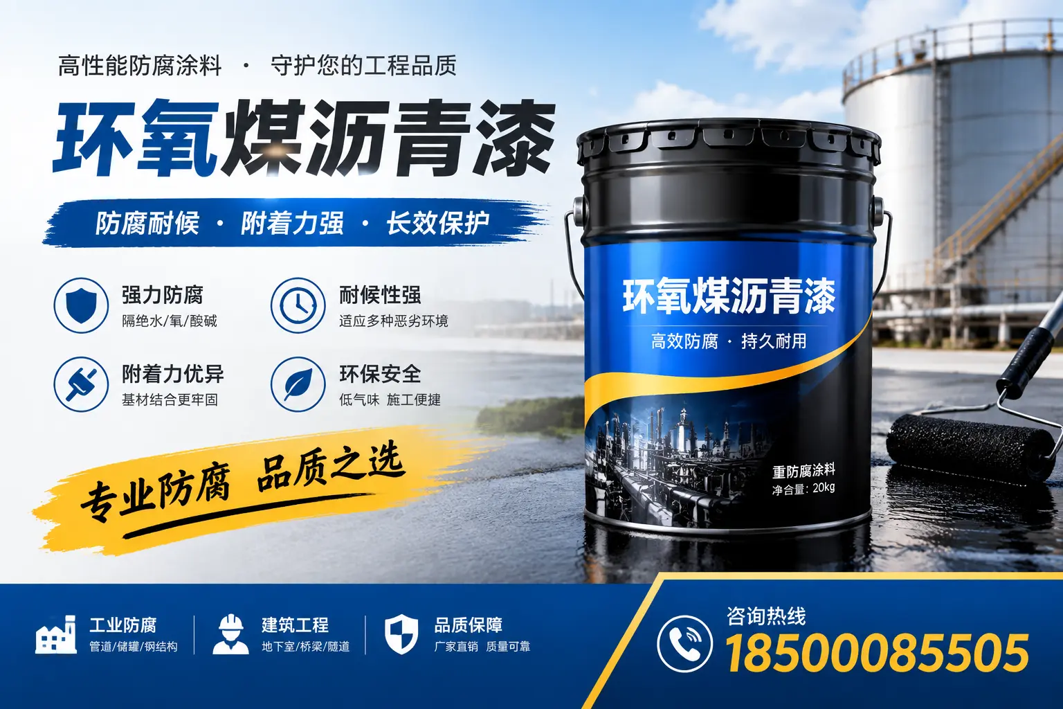 如何选择适合的环氧煤沥青漆？商洛市场选型指南